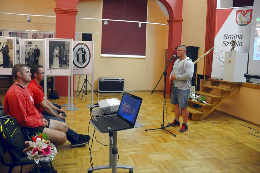 Spotkanie ze złotym medalistą World Strongest Man Marcinem Sendwickim [FILM]