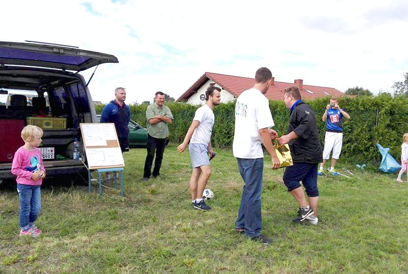 K.P. HURAGAN z pucharem Sołtysa Skórzewa