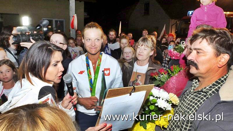 Monika Ciaciuch już w domu