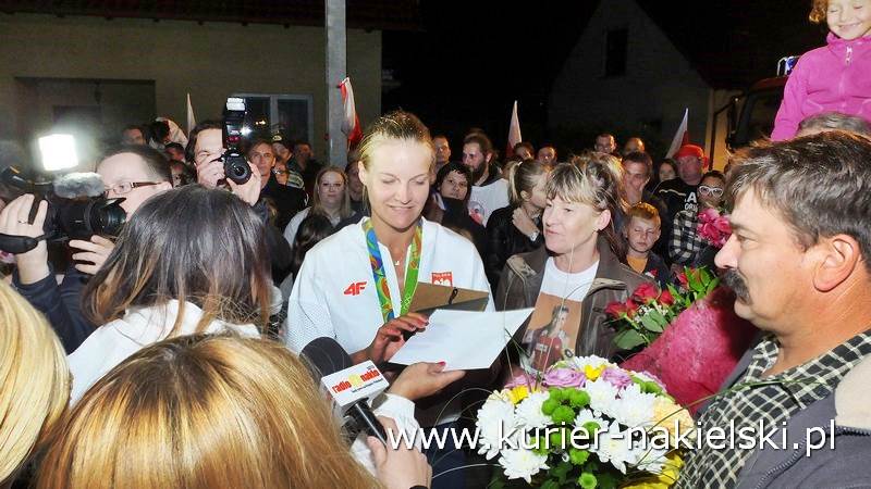 Monika Ciaciuch już w domu