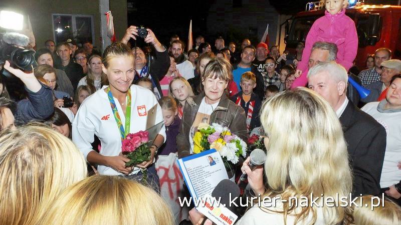 Monika Ciaciuch już w domu