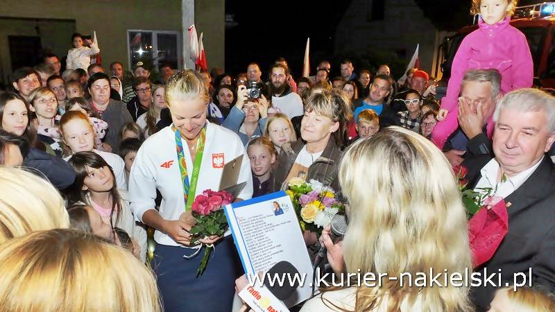 Monika Ciaciuch już w domu