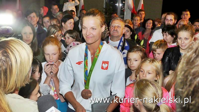 Monika Ciaciuch już w domu