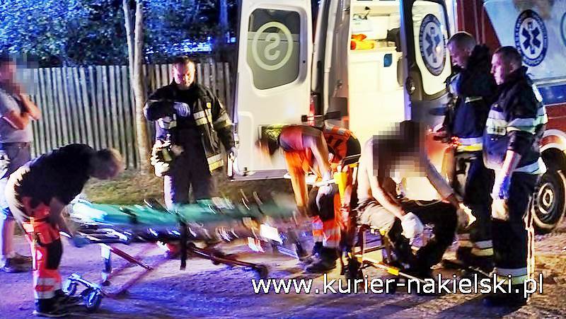 Pożar budynku jednorodzinnego w Małocinie