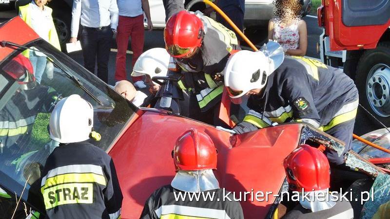 Wypadek na drodze krajowej nr 10 pomiędzy Minikowem, a Strzelewem