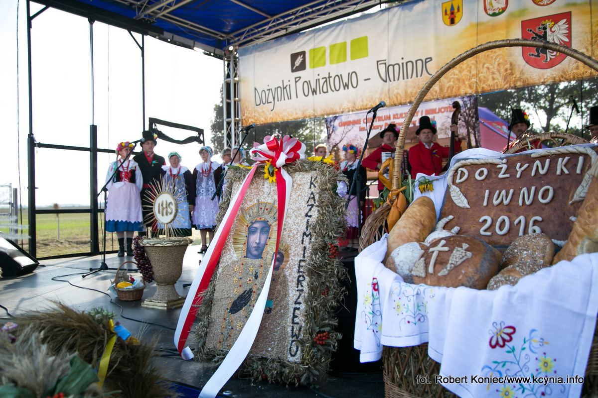 Powiatowo-Gminne Dożynki odbyły się w Iwnie