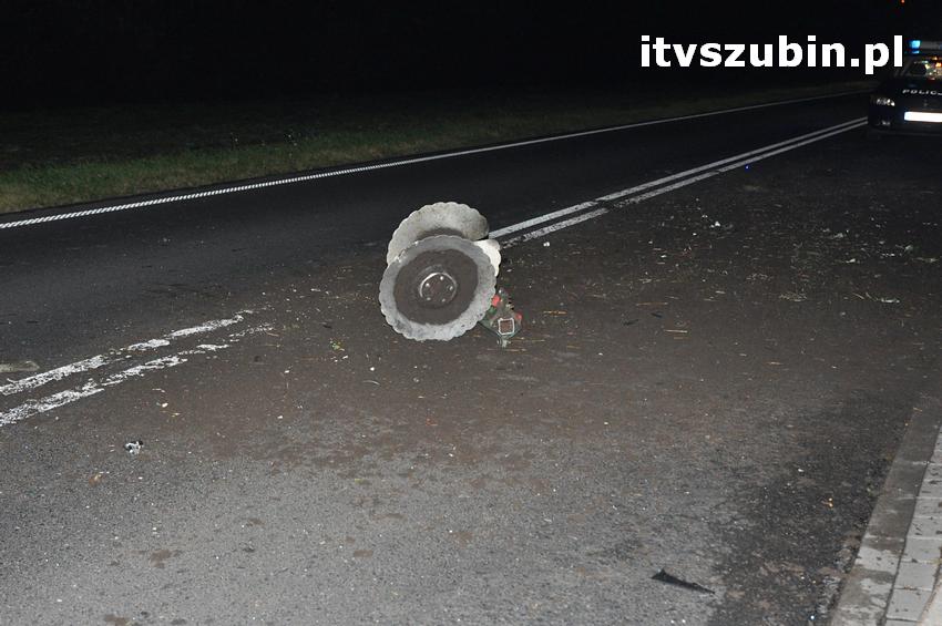 Wieczorna kolizja busa z ciągnikiem rolniczym [USTALENIA POLICJI]