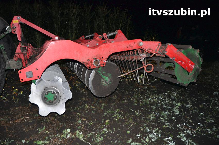 Wieczorna kolizja busa z ciągnikiem rolniczym [USTALENIA POLICJI]