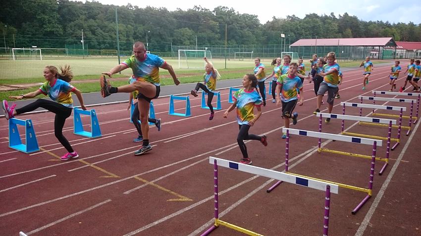 UKS Wyspiański na obozie sportowym w Sierakowie