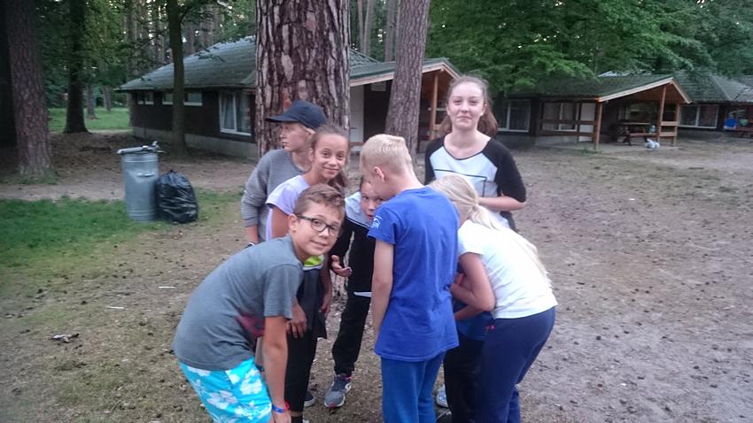 UKS Wyspiański na obozie sportowym w Sierakowie