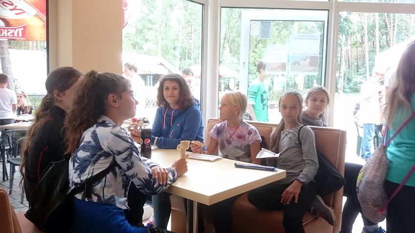 UKS Wyspiański na obozie sportowym w Sierakowie