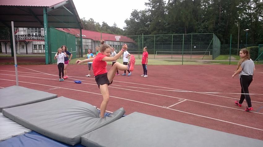 UKS Wyspiański na obozie sportowym w Sierakowie