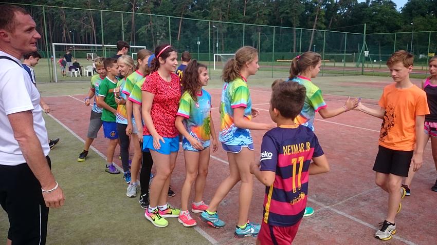 UKS Wyspiański na obozie sportowym w Sierakowie