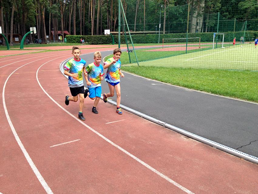 UKS Wyspiański na obozie sportowym w Sierakowie