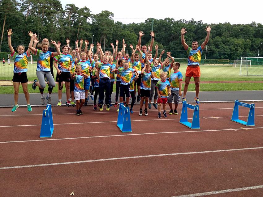 UKS Wyspiański na obozie sportowym w Sierakowie