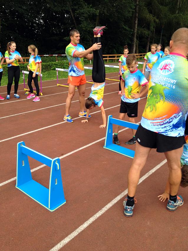 UKS Wyspiański na obozie sportowym w Sierakowie