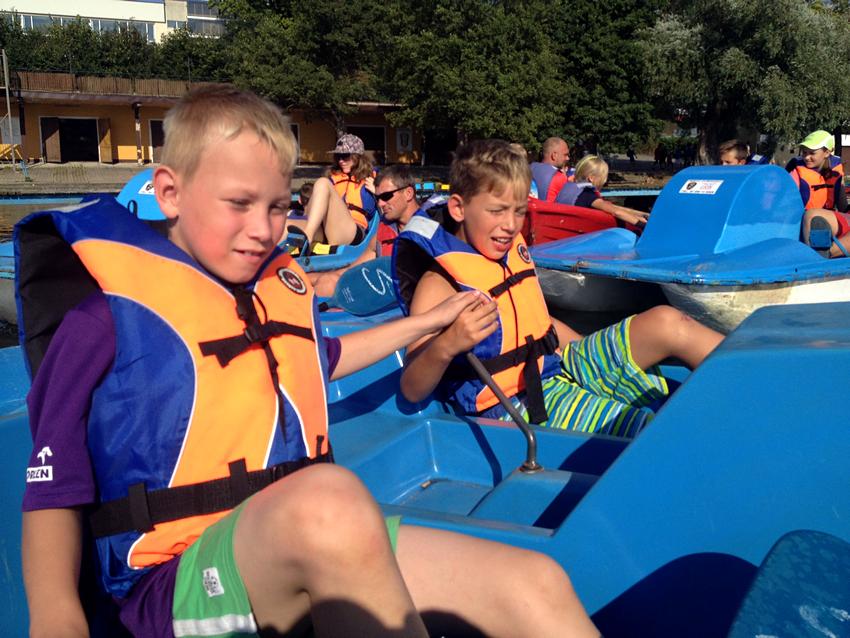 UKS Wyspiański na obozie sportowym w Sierakowie