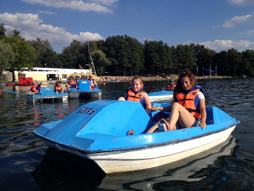 UKS Wyspiański na obozie sportowym w Sierakowie