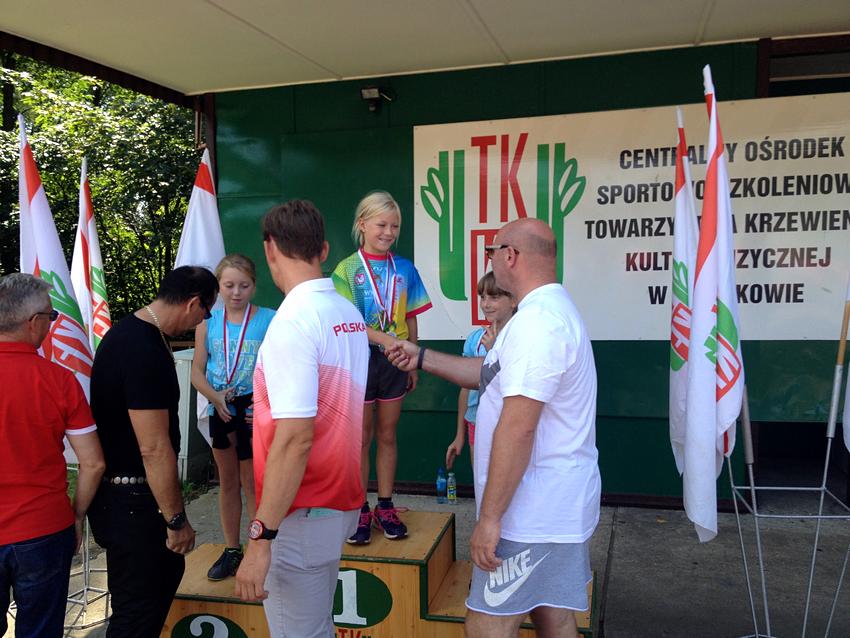 UKS Wyspiański na obozie sportowym w Sierakowie