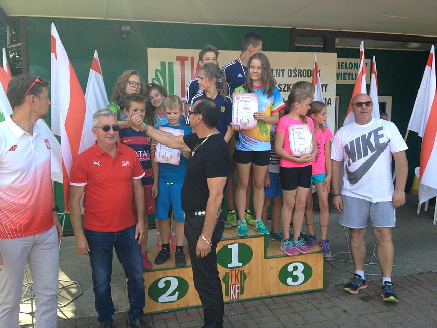 UKS Wyspiański na obozie sportowym w Sierakowie