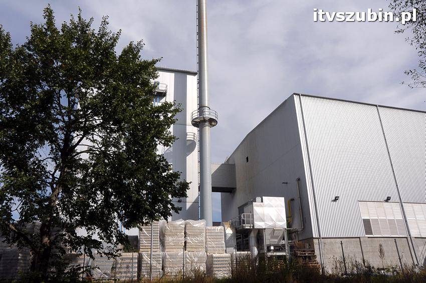 Pożar w Hucie Szkła w Turze