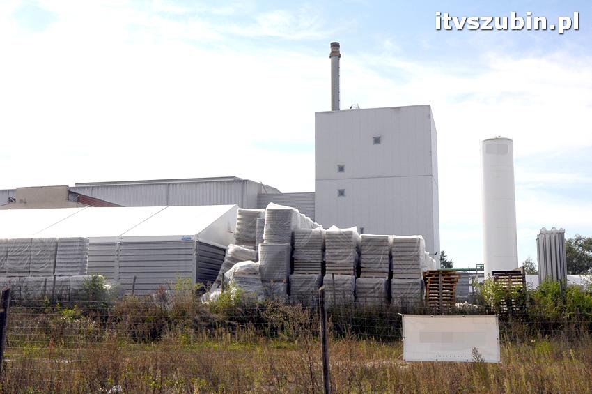 Pożar w Hucie Szkła w Turze