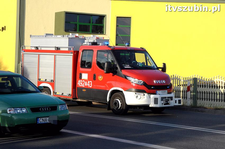 Trzy osoby trafiły do szpitala, to efekt porannej kolizji w Szubinie
