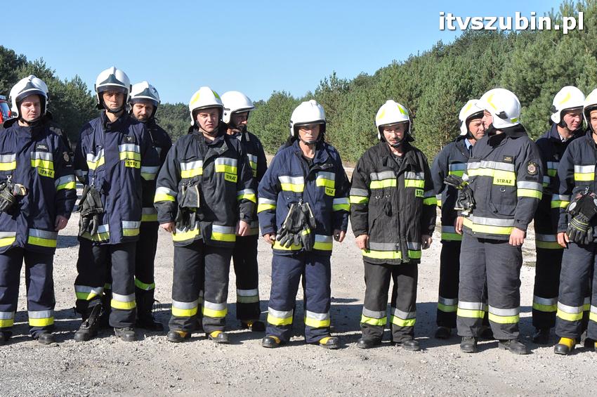 Ćwiczenia taktyczne na terenie leśnictwa Gąbin