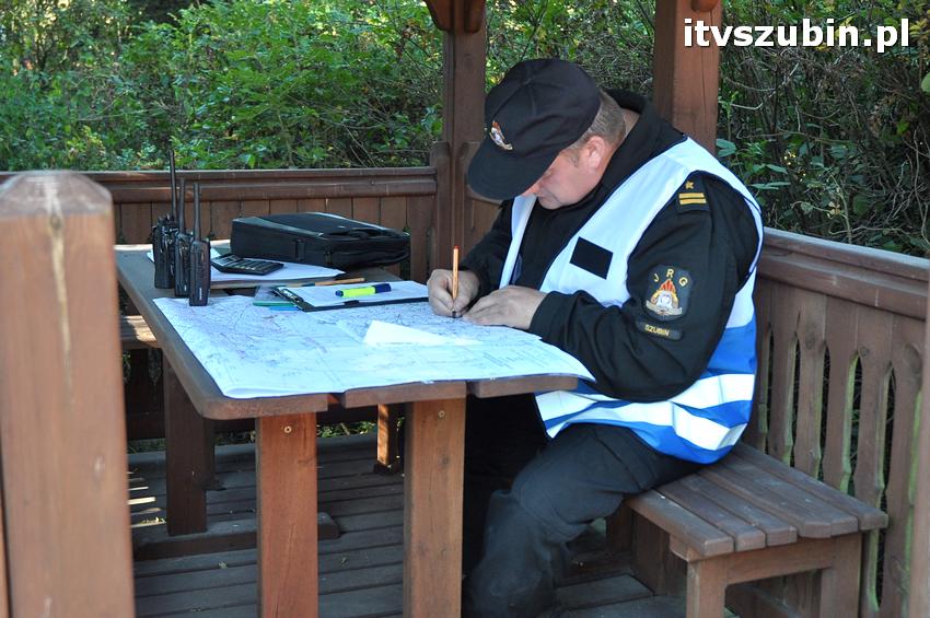 Ćwiczenia taktyczne na terenie leśnictwa Gąbin