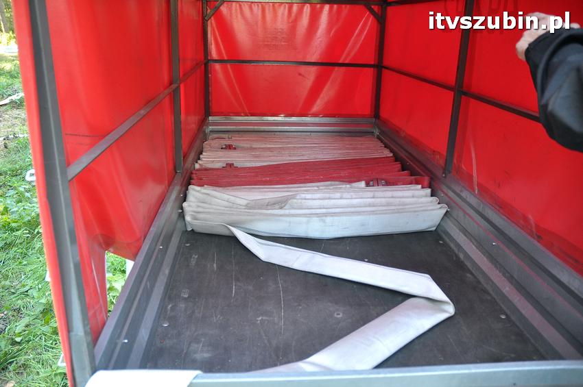 Ćwiczenia taktyczne na terenie leśnictwa Gąbin
