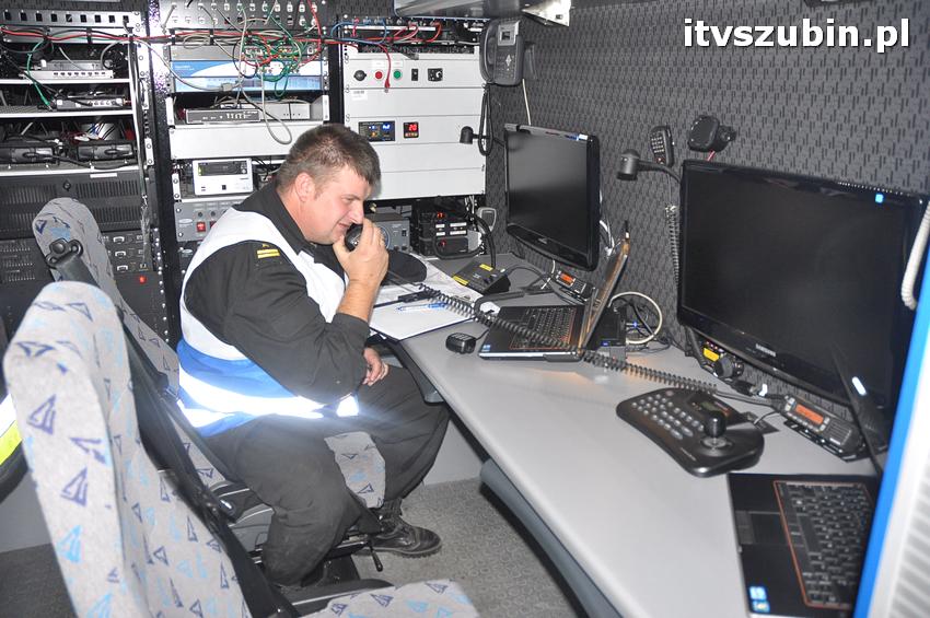 Ćwiczenia taktyczne na terenie leśnictwa Gąbin