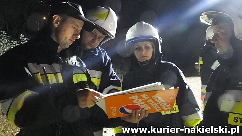 Nocne ćwiczenia strażaków i Lotniczego Pogotowia Ratunkowego