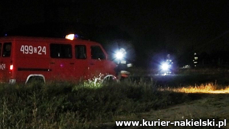 Nocne ćwiczenia strażaków i Lotniczego Pogotowia Ratunkowego