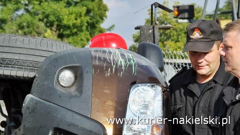 Wypadek na ul. Rudki w Nakle nad Notecią