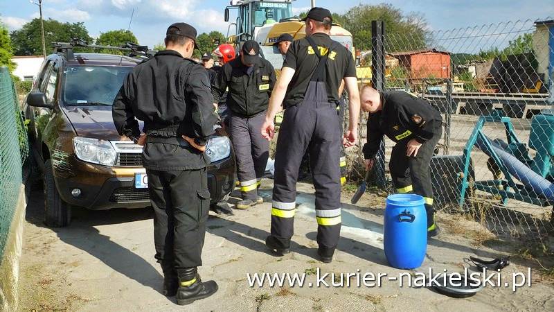 Wypadek na ul. Rudki w Nakle nad Notecią