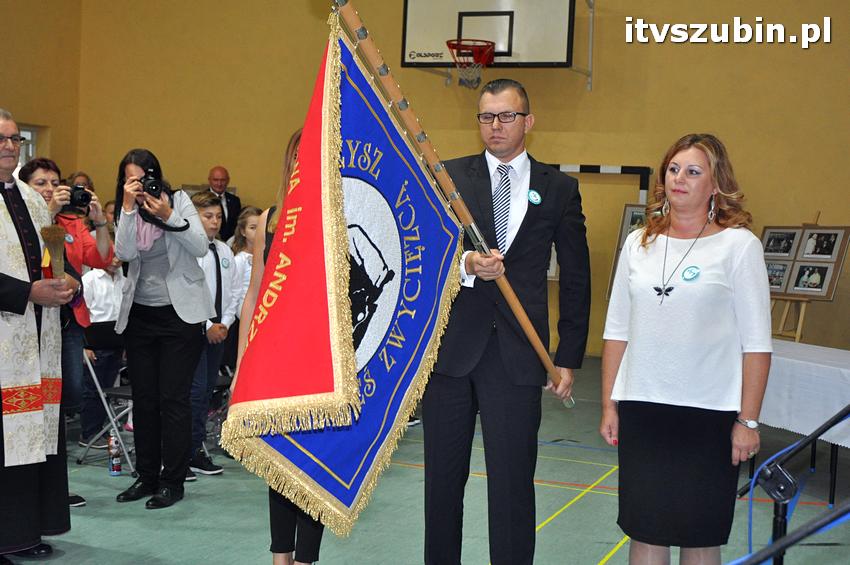 Uroczystość nadania SP Kołaczkowo imienia Andrzeja Grubby