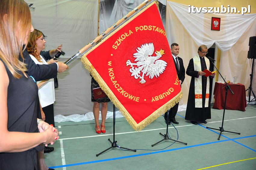 Uroczystość nadania SP Kołaczkowo imienia Andrzeja Grubby