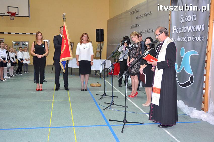 Uroczystość nadania SP Kołaczkowo imienia Andrzeja Grubby