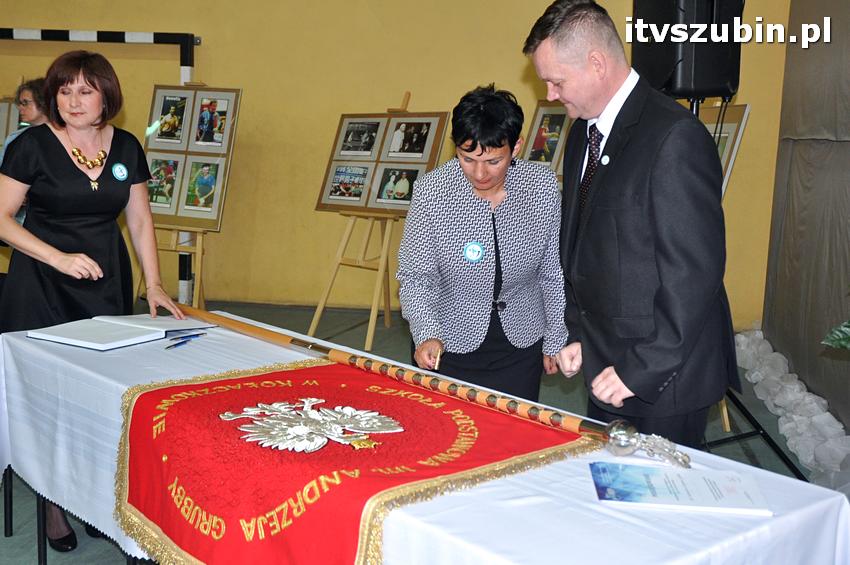 Uroczystość nadania SP Kołaczkowo imienia Andrzeja Grubby