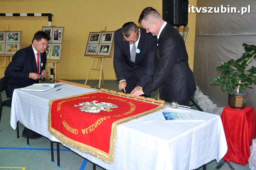 Uroczystość nadania SP Kołaczkowo imienia Andrzeja Grubby