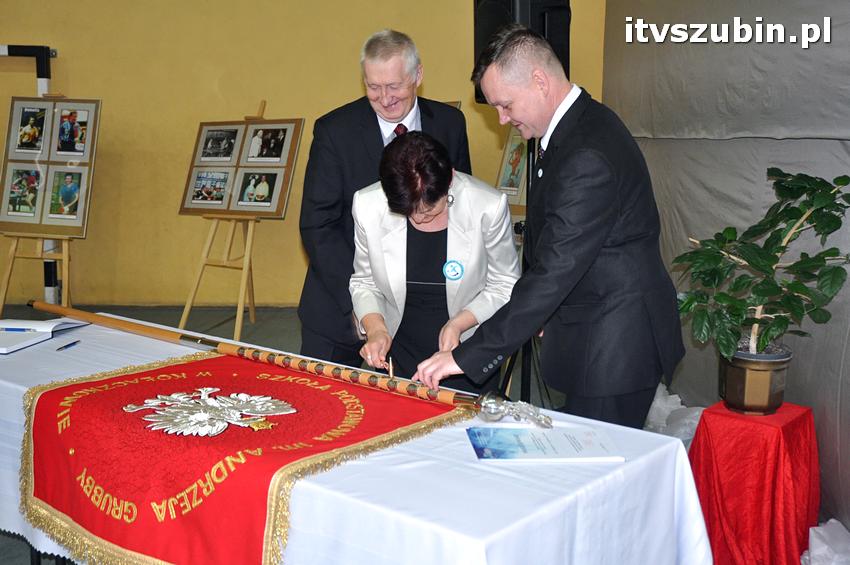 Uroczystość nadania SP Kołaczkowo imienia Andrzeja Grubby