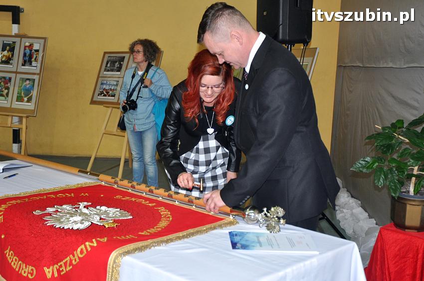 Uroczystość nadania SP Kołaczkowo imienia Andrzeja Grubby