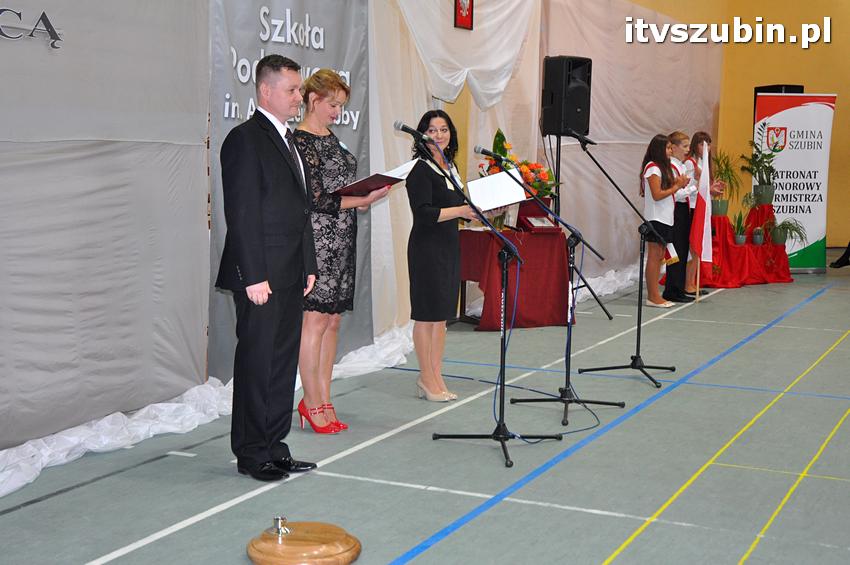 Uroczystość nadania SP Kołaczkowo imienia Andrzeja Grubby
