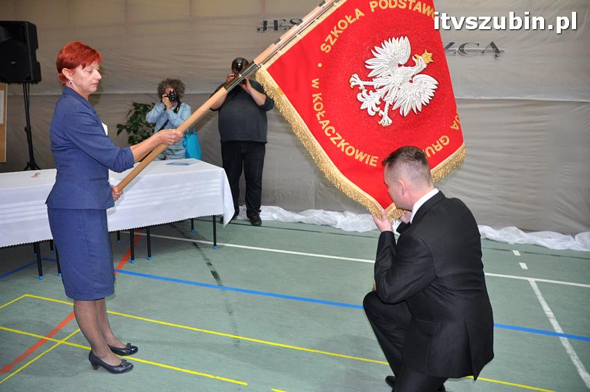 Uroczystość nadania SP Kołaczkowo imienia Andrzeja Grubby