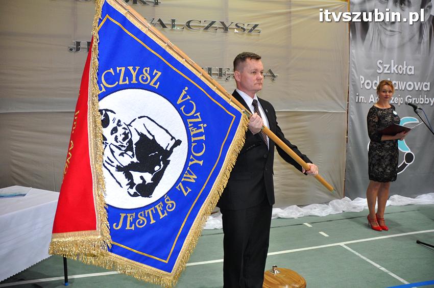 Uroczystość nadania SP Kołaczkowo imienia Andrzeja Grubby