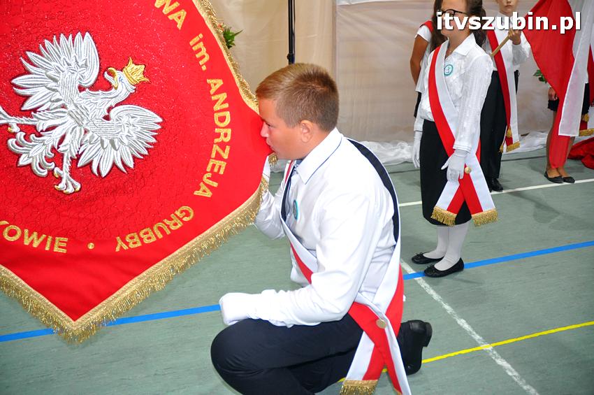 Uroczystość nadania SP Kołaczkowo imienia Andrzeja Grubby