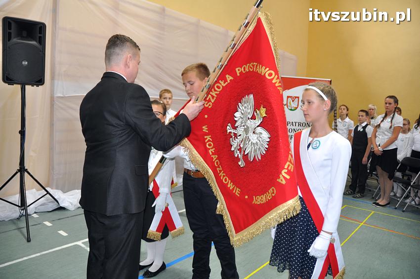 Uroczystość nadania SP Kołaczkowo imienia Andrzeja Grubby