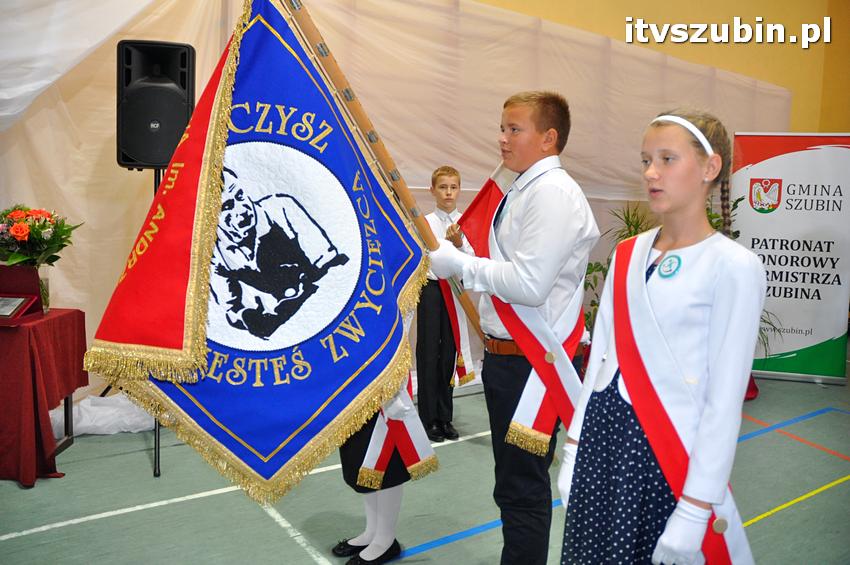Uroczystość nadania SP Kołaczkowo imienia Andrzeja Grubby