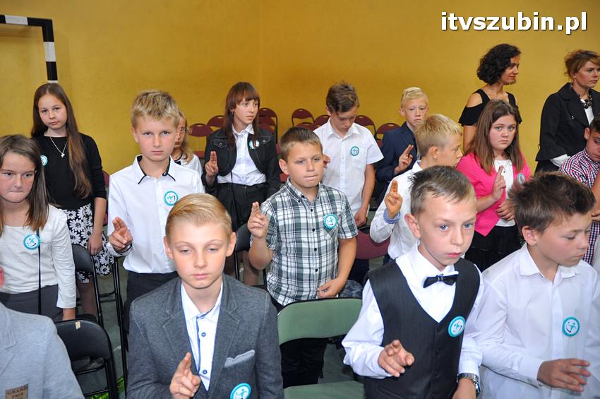 Uroczystość nadania SP Kołaczkowo imienia Andrzeja Grubby