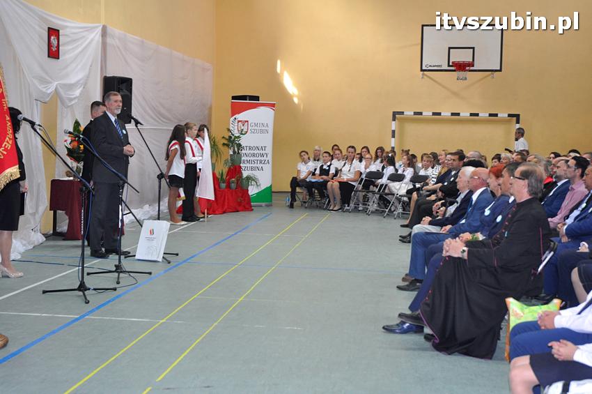 Uroczystość nadania SP Kołaczkowo imienia Andrzeja Grubby